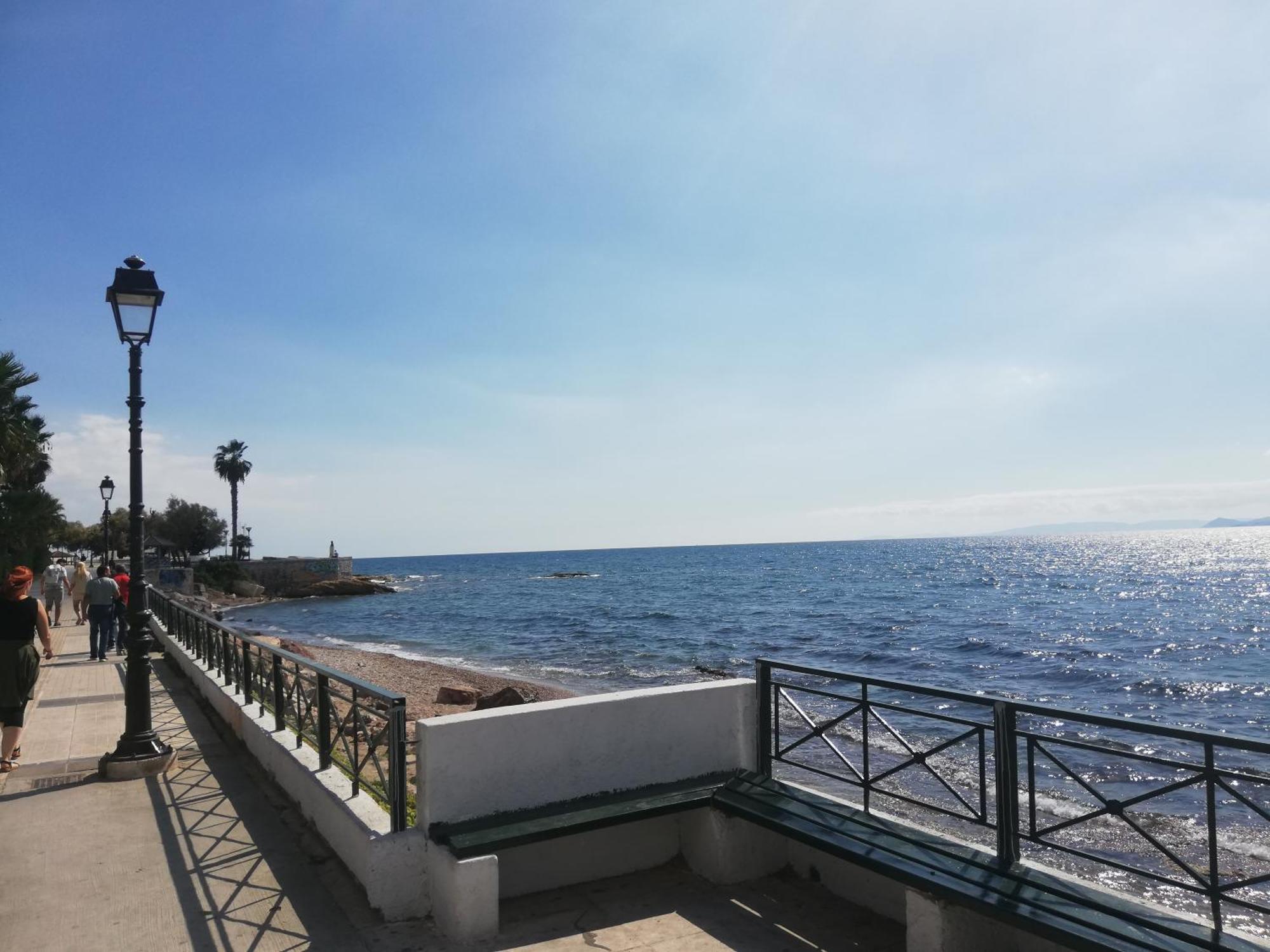 Athens Riviera Apt With Seaview, 15' To Acropolis Екстериор снимка